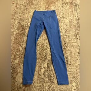 Blue Lululemon Legging